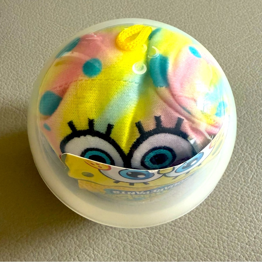 SpongeBob SQUAREPANTS Plushie in a Bubble Sphere | NEW